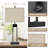 Abdull 25.5" Metal Table Lamp Set with USB A+C Ports with 3 Colors Changeable Desk Lamp-24462954