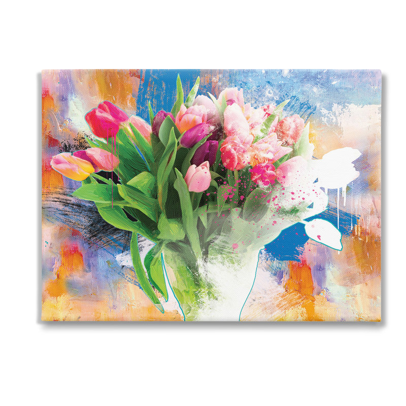 "Urban Spring Bouquet" par Porter Hastings, H 30 po x l 40 po