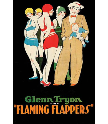 « flamme à battants », affiche rétro
