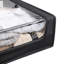Ensemble de 2 contenants roulants de rangement sous le lit avec couvercle transparent, conception polyvalente peu encombrante et roulettes multidirectionnelles Smooth-Glide - idéales pour organiser les vêtements, les chaussures et plus encore, le rangement des chaussures