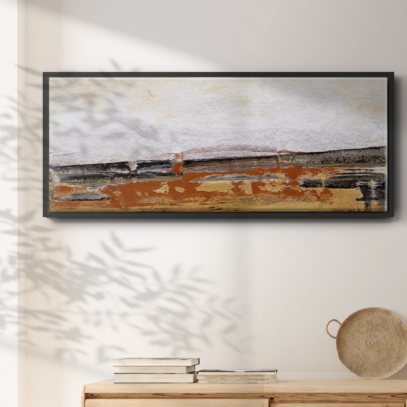 Bridges Ochre III - Framed Canvas