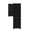 Grande armoire de rangement pour salle de bain, armoire de rangement autoportante avec deux tiroirs de taille différente et tablette réglable