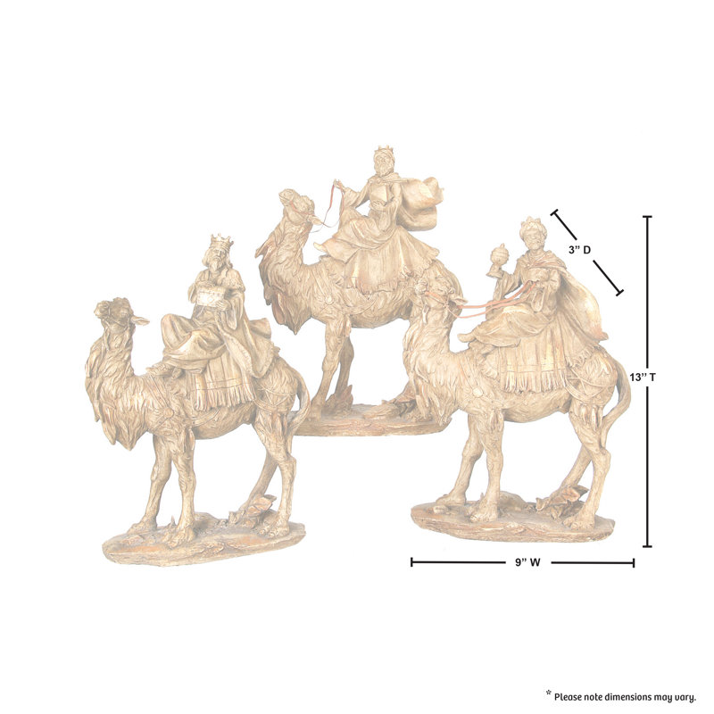 Ensemble décoratif 3 pièces Kings on Camel