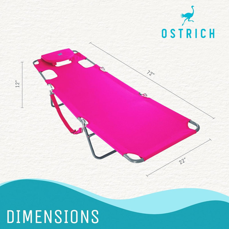 Chaise de plage Adonijah