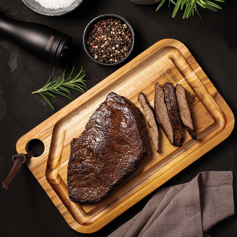 Tramontina Teak Wood Chopping Board, 20cm W x  33cm L