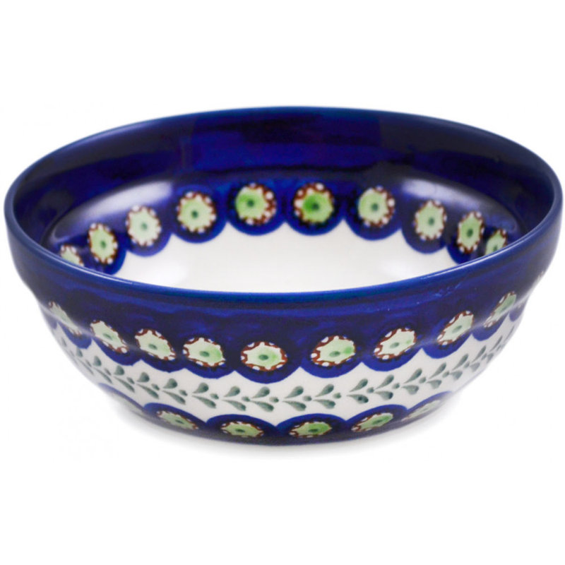 21.98 oz. Laurel Peacock Salad Bowl