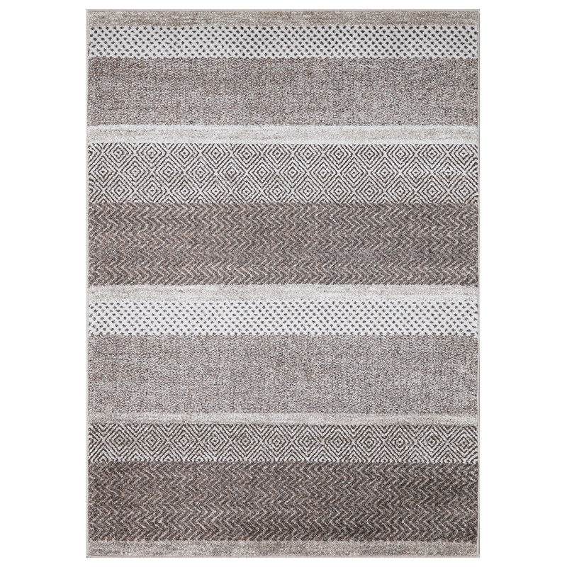Berlene Striped Indoor Rug, Rectangle 3'3" x 4'7"