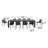 Farrah 11-Piece Extendable Patio Dining Set-456196358