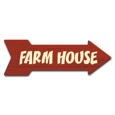 Decal-999876_Farm House Decal Arrow Home Decor 24 "de large
