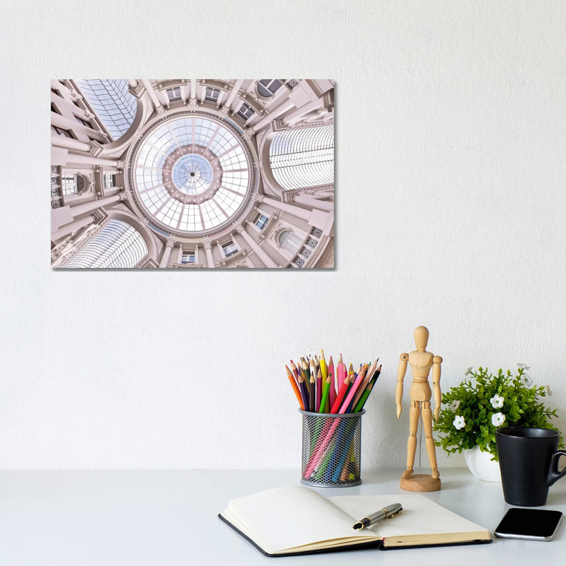 Along The Passage And The Spectacular Dome by Beli - Wrapped Canvas Print, 20.32 cm H x 30.48 cm W