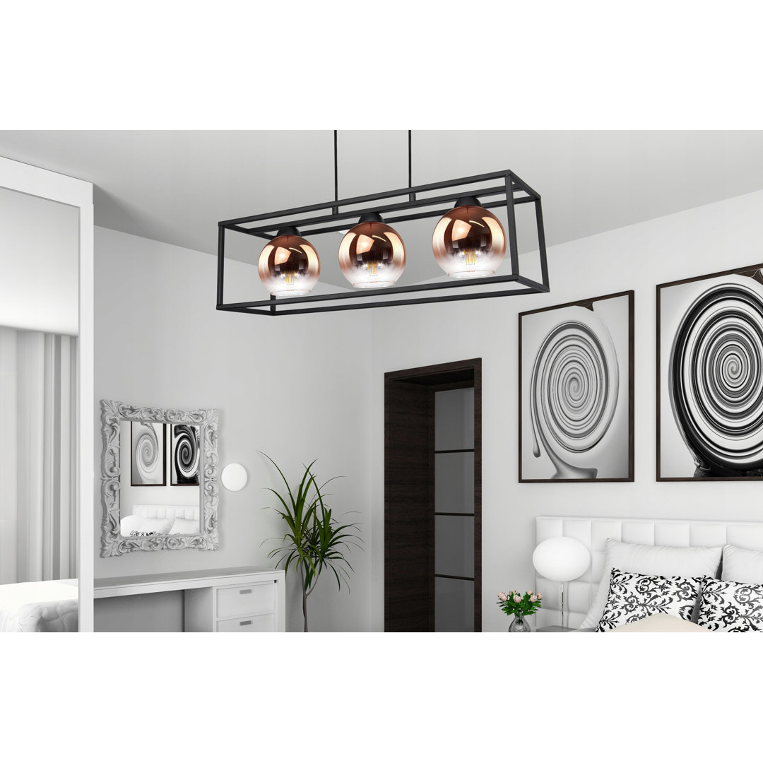 Bolling 3 - Light Kitchen Island Linear Pendant