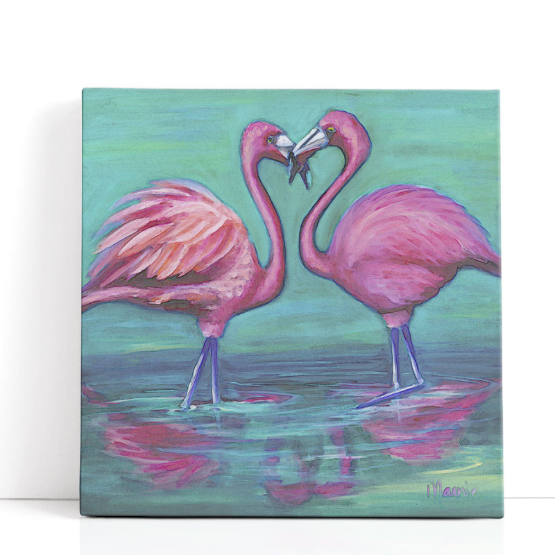 «Ruffled Feathers», reproduction d'art sur toile, H 40 po x l 40 po