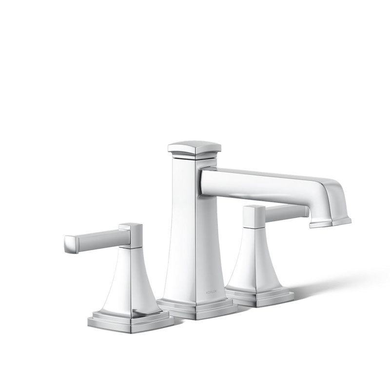 Riff Bath Faucet Trim With Diverter Spout, Polished Chrome