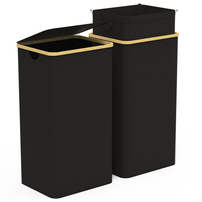 Laundry Cart, Matte Black