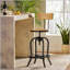 Tabouret de bar avec bois de sapin