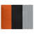 Orange, noir, gris sélectionné