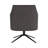 Elkader Faux Leather Swivel Accent Chair-630782639