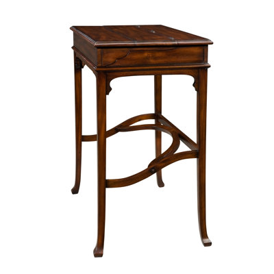 Campaign Solid Wood Base Secretary Desk