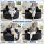 Fauteuil demi-tonneau rembourré Addisin-1451168354