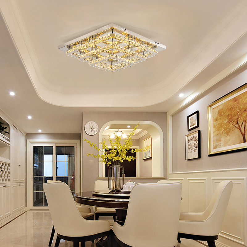 LED Flush Mount, White