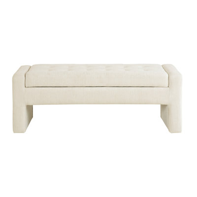 Tufted Top Soft Close Storage Bench