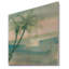 Peaceful Dusk I Tropical - peinture sur bois sans cadre-1711619781