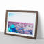 Boat in the Red Lotus Sea in Thailand in Abstract - Picture Frame Photograph Print-55679443-55679442