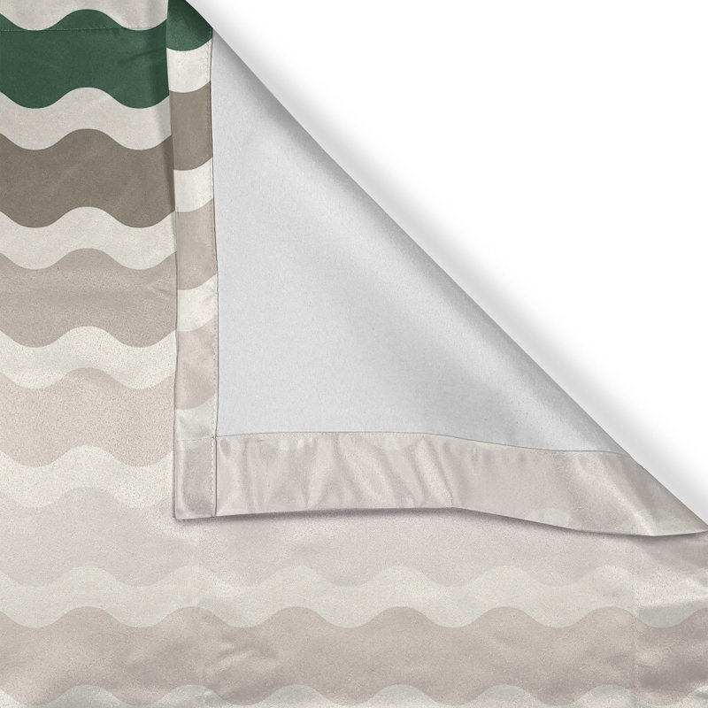 Semi Sheer Curtain Pair