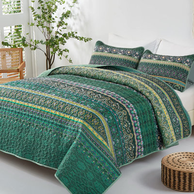 Ensemble de 3 courtepointe Boho Bohemian