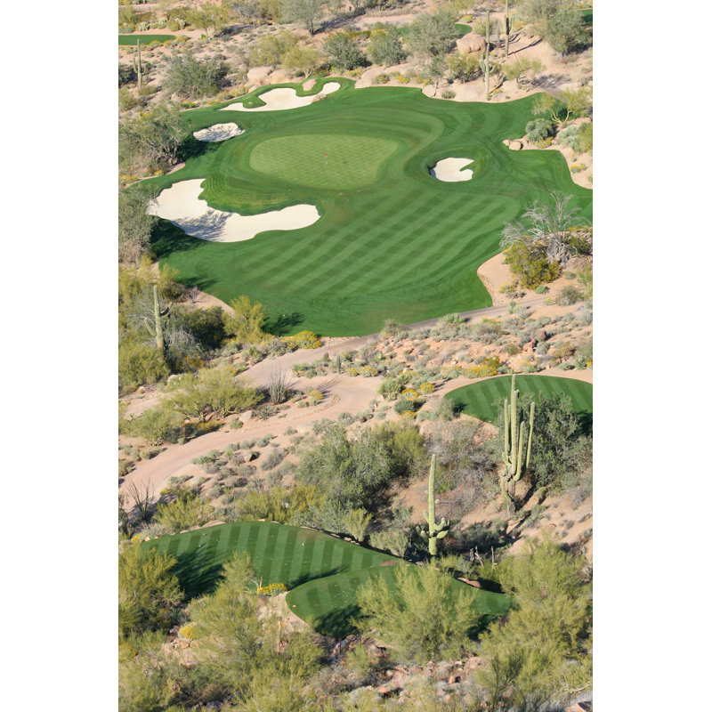Scottsdale Golf Course - Wrapped Canvas Photograph, 30" H x 20" W