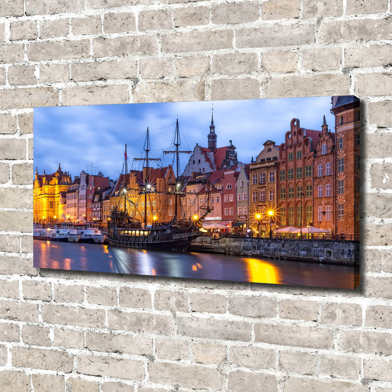 Gdansk Poland - No Frame Print on Canvas