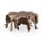 Groot Teak Coffee Table Natural