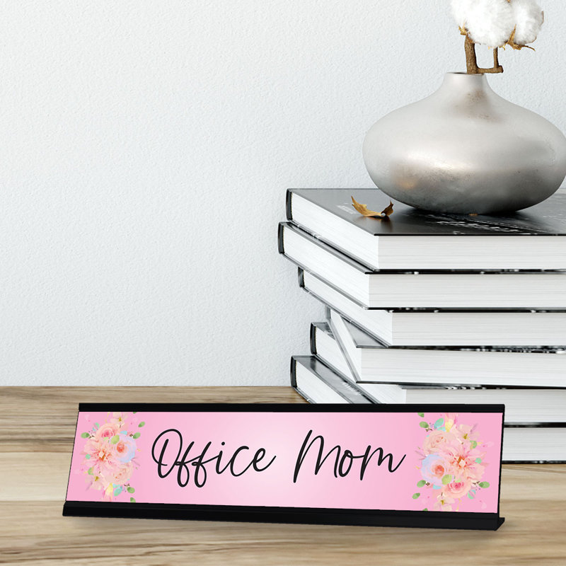Enseigne de bureau Office Mom