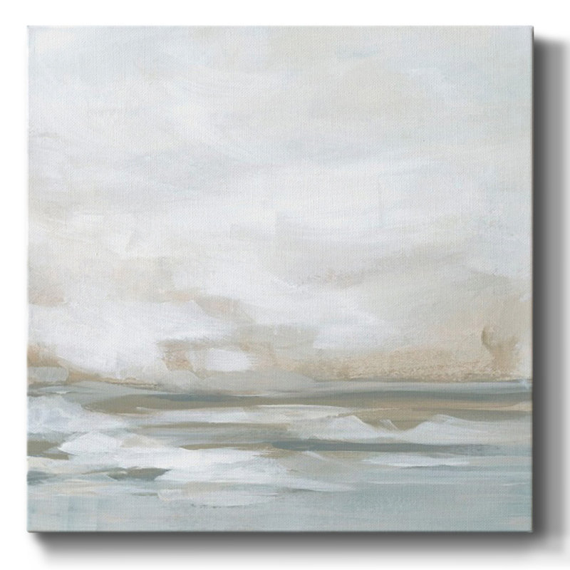 Toile tendue neutre Neutral Surfline II-Gallery, H 24 po x l 24 po