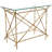 Frayia 27'' Glass Top Console Table