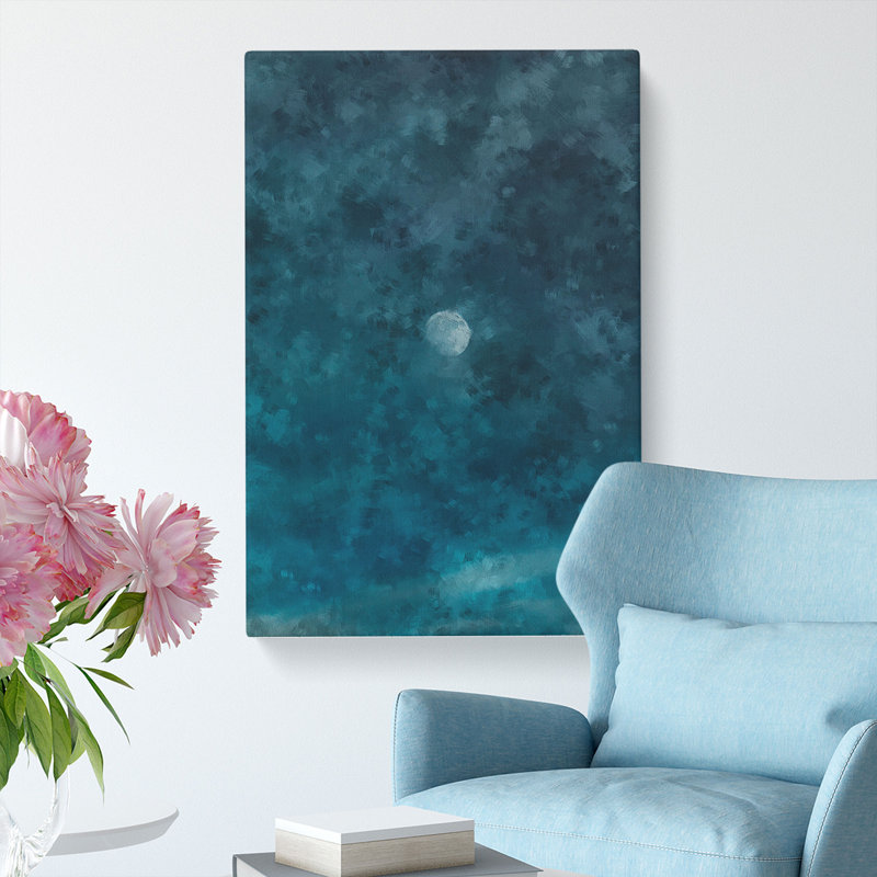 High Moon - Wrapped Canvas, 76cm H x 50cm W x 3cm D