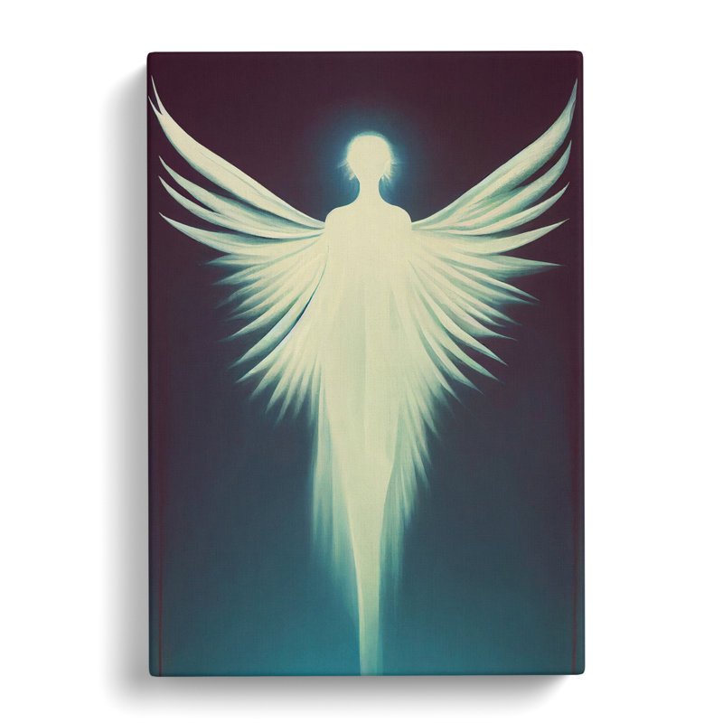 Angel Minimalism Vol.2 - Wrapped Canvas Print, 50cm H x 35cm W x 3cm D