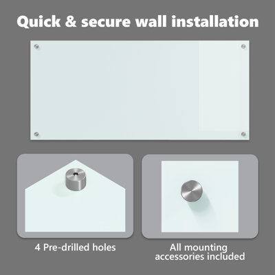 Kitchen Backsplash Tempered Glass