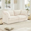 Canapé confortable à 2 places pour le salon avec housse amovible, coussin rembourré et design moderne et intemporel-1560284649-1560284662