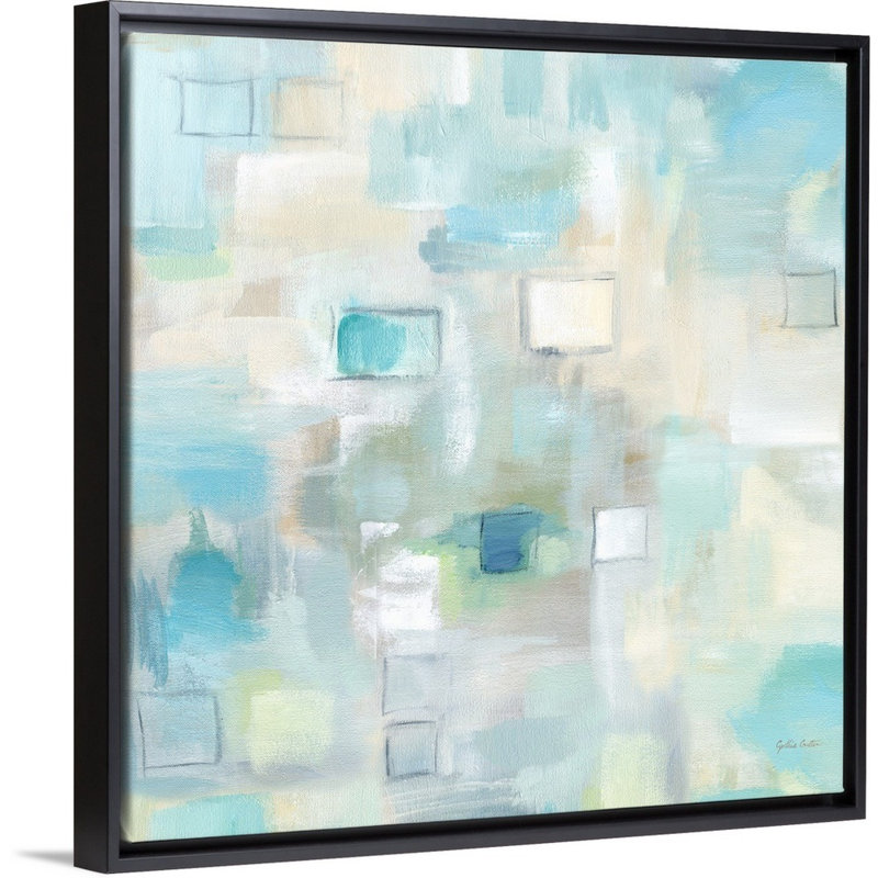 Print, 38" H x 38" W x 1.75" D, Black Framed