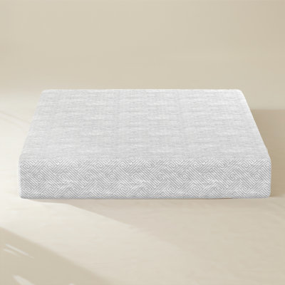 Matelas en mousse viscoélastique gris Heather, 10 po