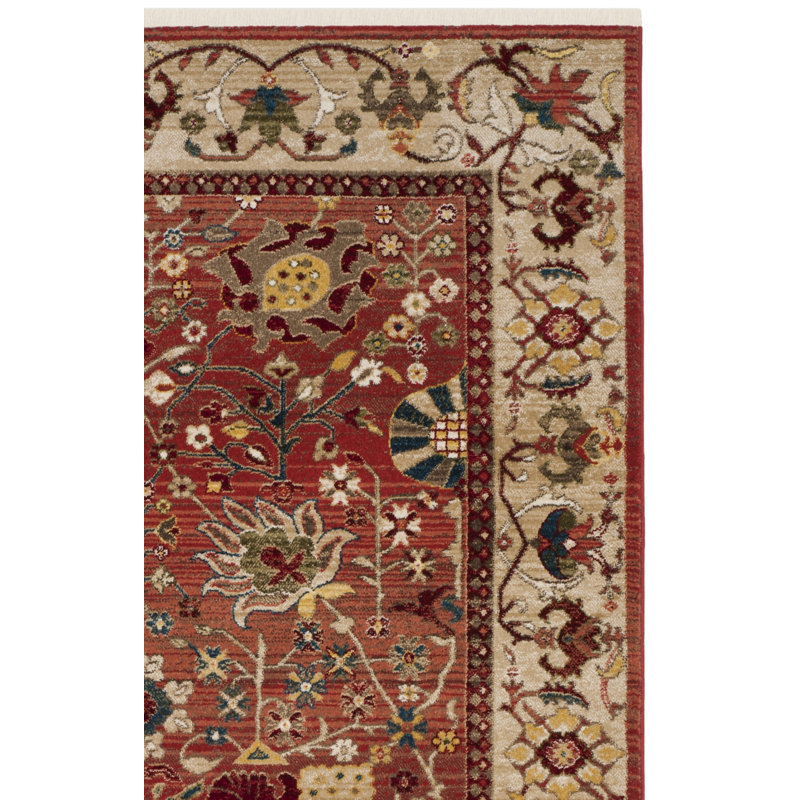 Tapis performance oriental Kurtz, Rectangle 4pi x 6 pi, Blue/Tan