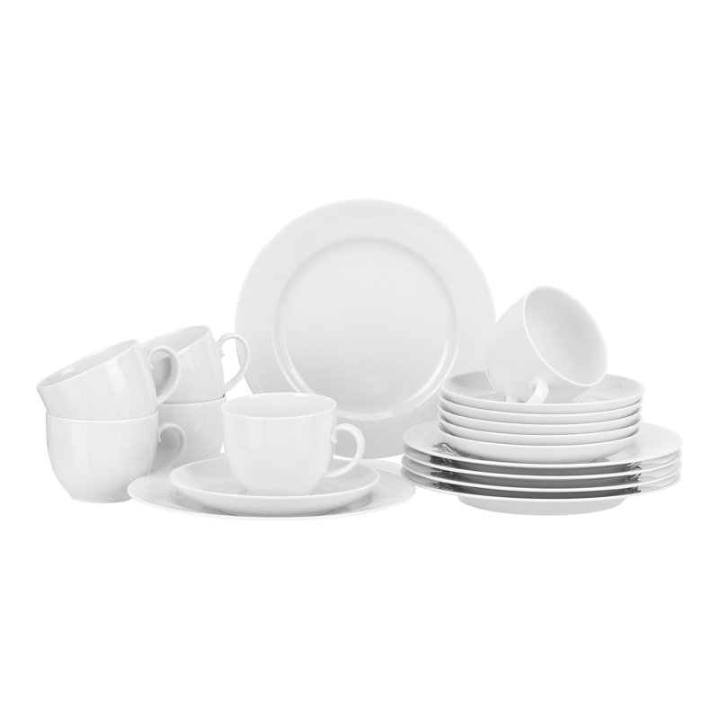 Rondo 18 Piece Dinnerware Set, Service for 6