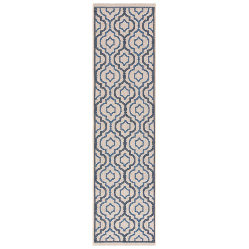 Emelinda Performance Geometric Rug, Runner 2'3" x 8'