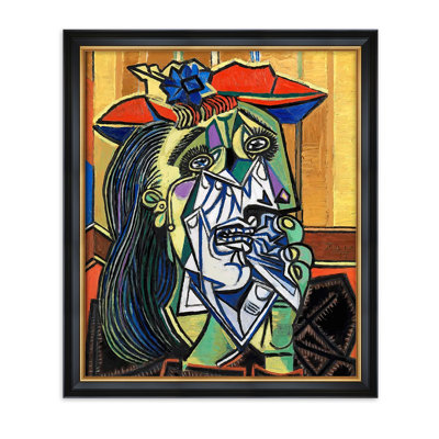 The Weeping Women With Handkerchief by Pablo Picasso Art Giclee Prints on Acid Free Cotton Canvas