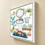 "Urban Jungle Bath I" par Mary Urban - Impression sur toile-130857858-130857859