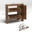 Armoire à chaussures avec 2 tiroirs rabattables