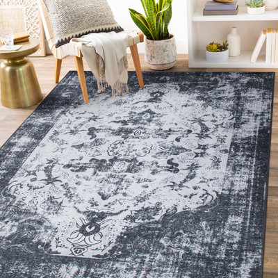 Tapis oriental performance à tissage plat Devonie