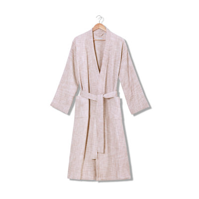 Peignoir mi-mollet unisexe avec poches Boelter