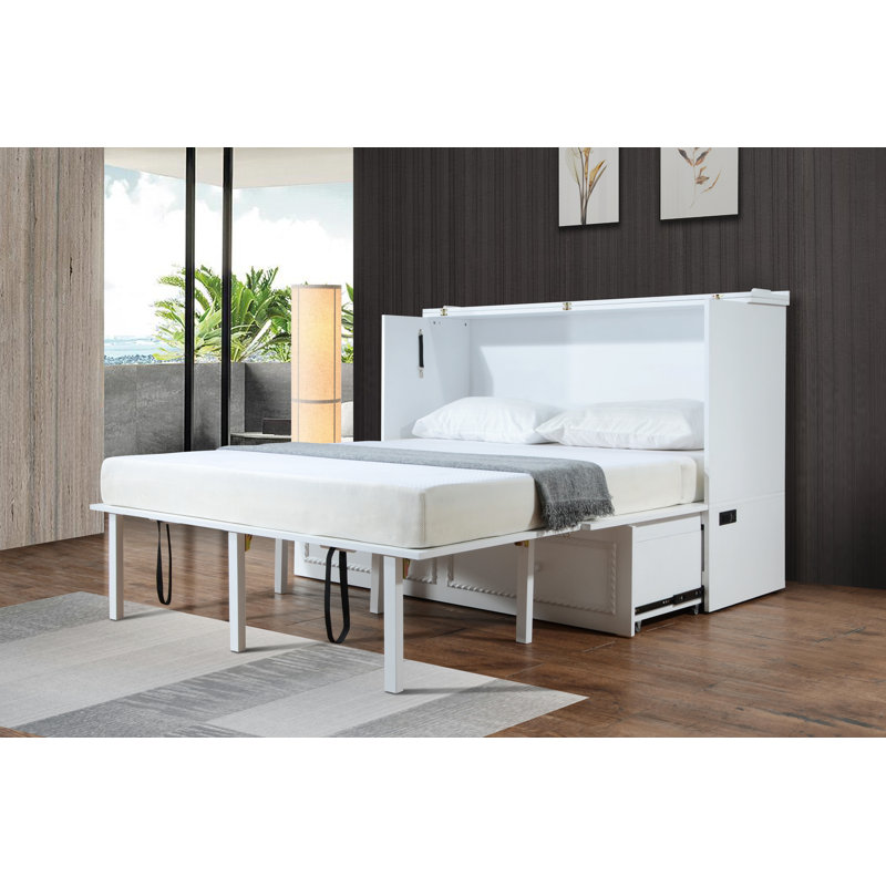 Lit escamotable Huldah, Blanc